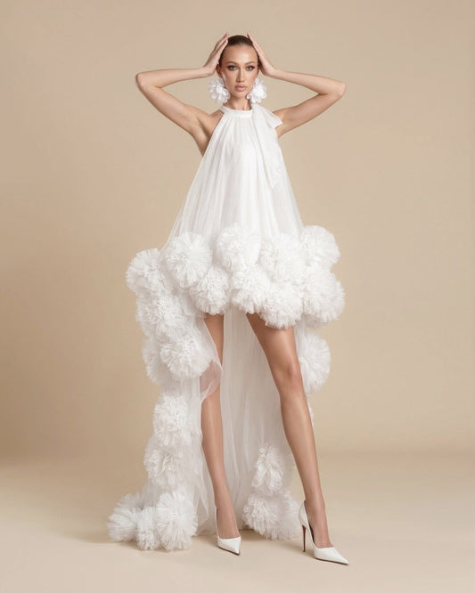 MAEL FEMME Sexy Vacation White Kyriel Mini Dress