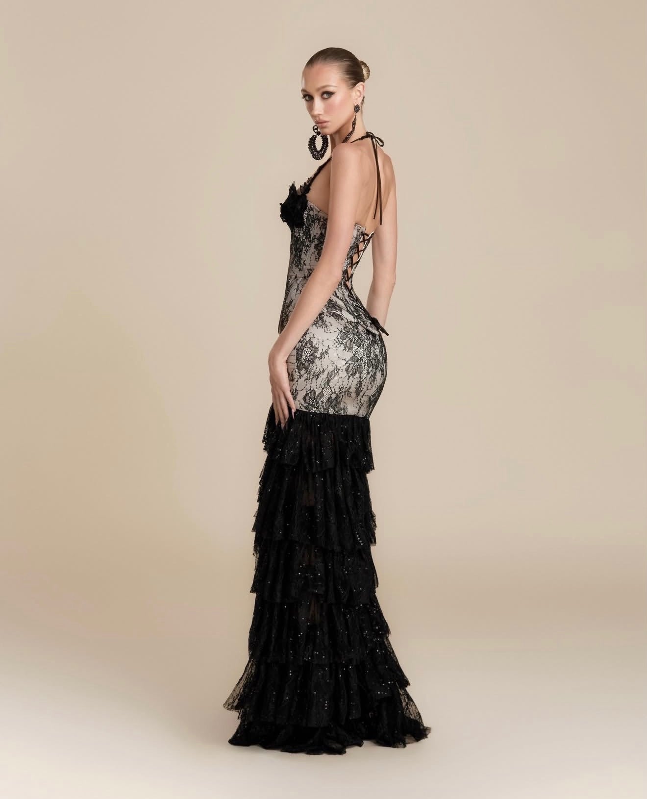 MAEL FEMME Sexy Vacation Black Della Top & Black Jolie Skirt