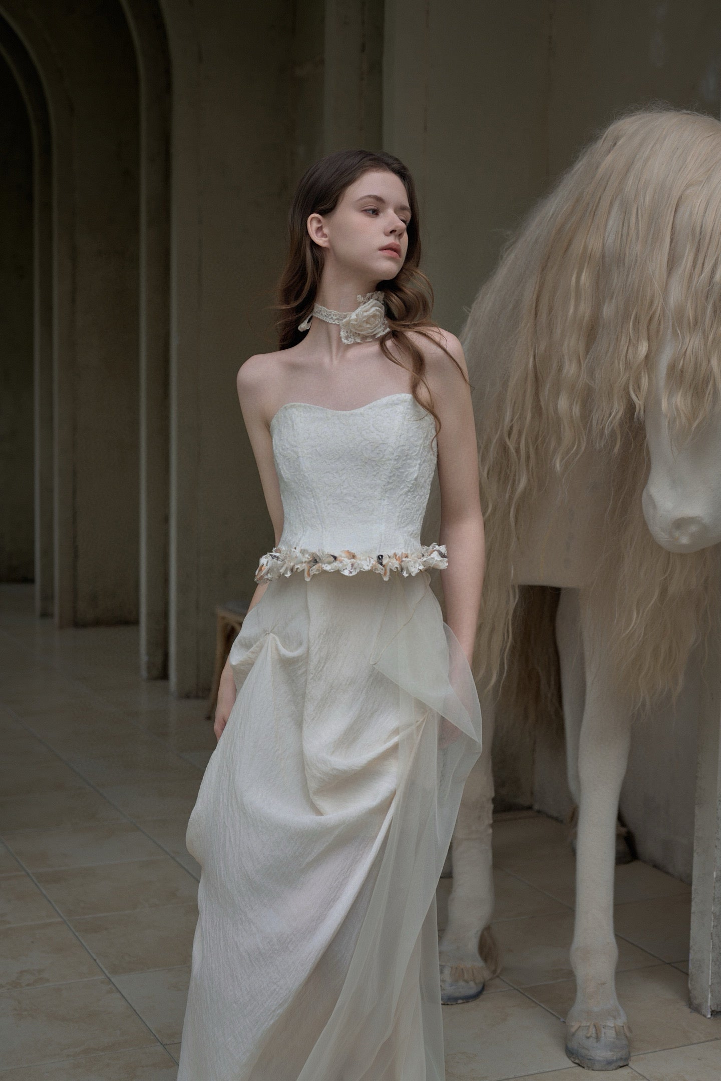 CROWCREW White Maxi Dress