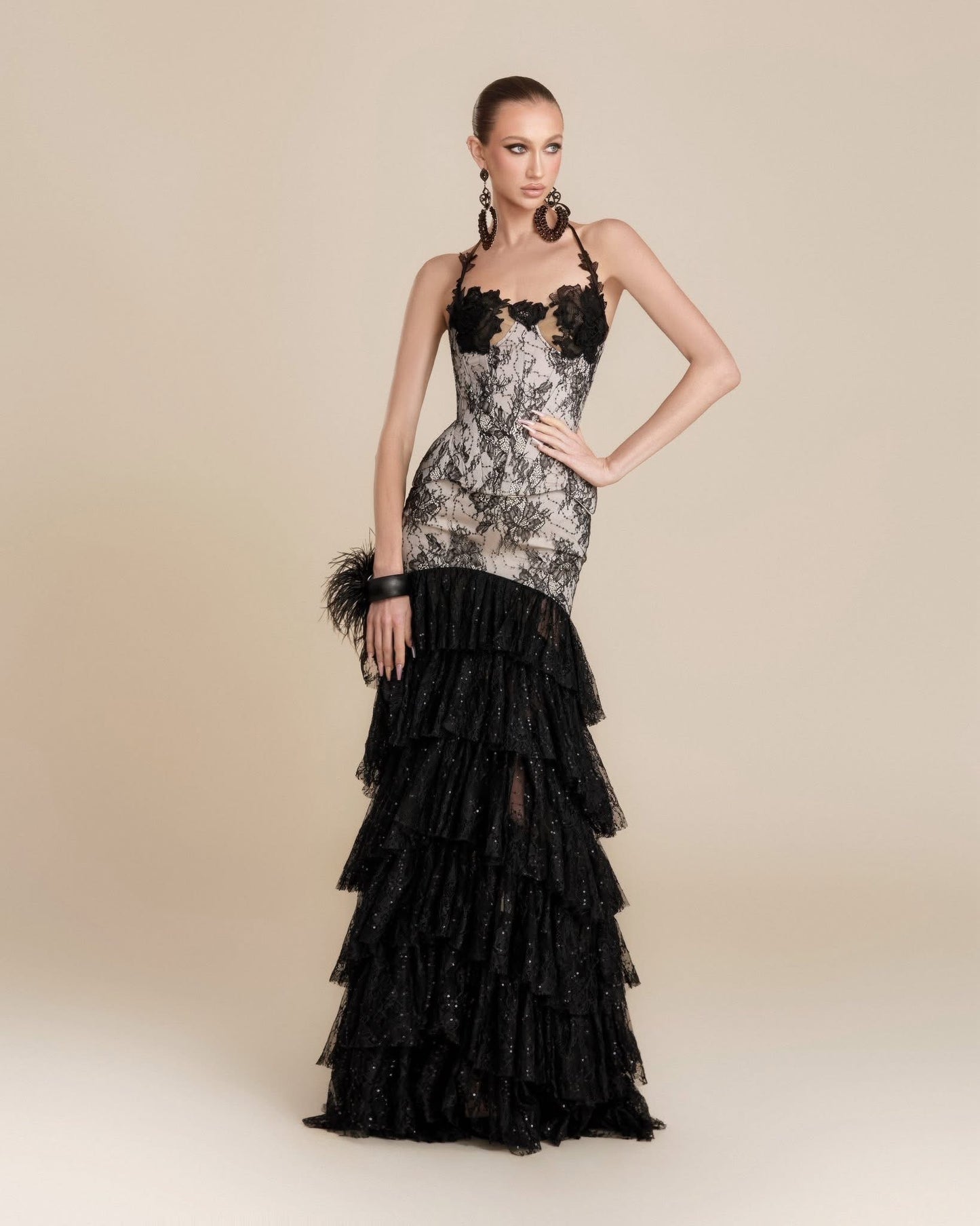 MAEL FEMME Sexy Vacation Black Della Top & Black Jolie Skirt