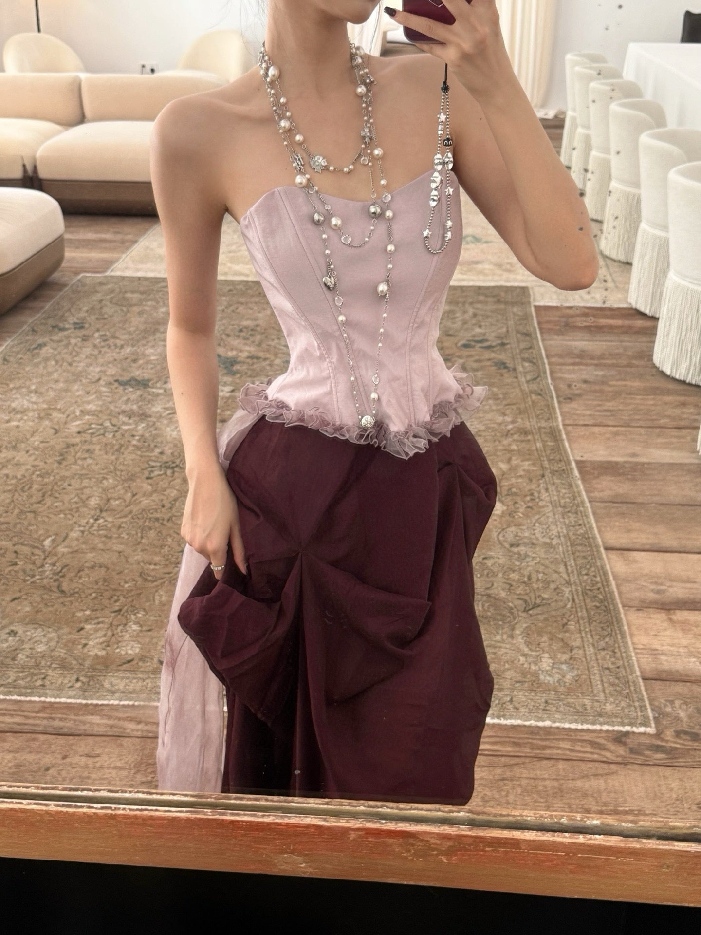 CROWCREW Purple Maxi Dress