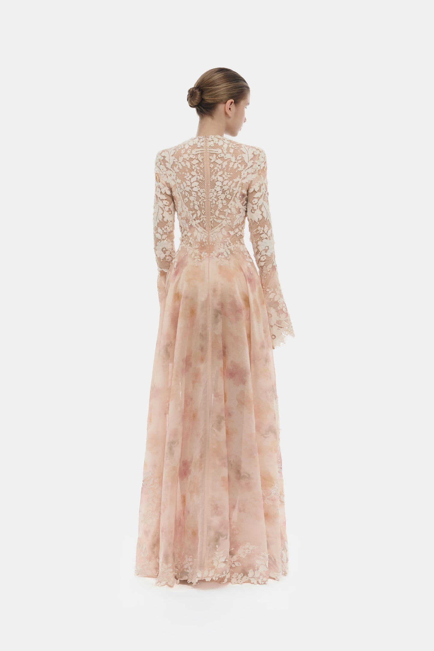 MONTSAND Floral Lace Maxi Dress