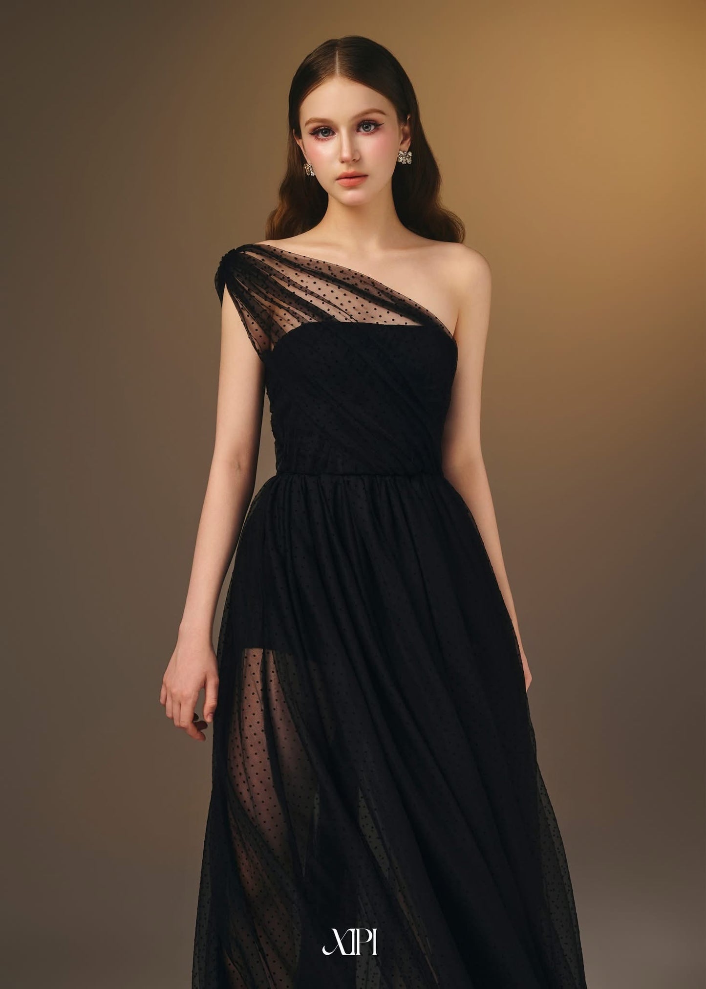 XIPI Black Elegant Adelina Maxi Dress