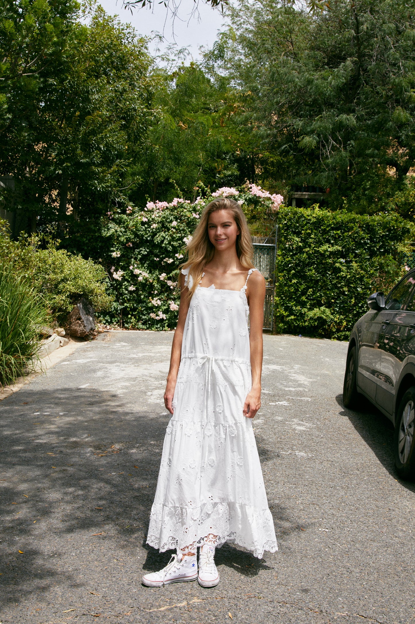 MIN PURA White Vacation Sweet Lerato Maxi Dress