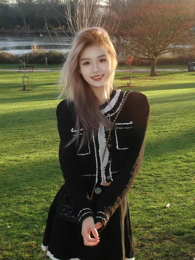 SMFK Black Mini Skirt （Sales）