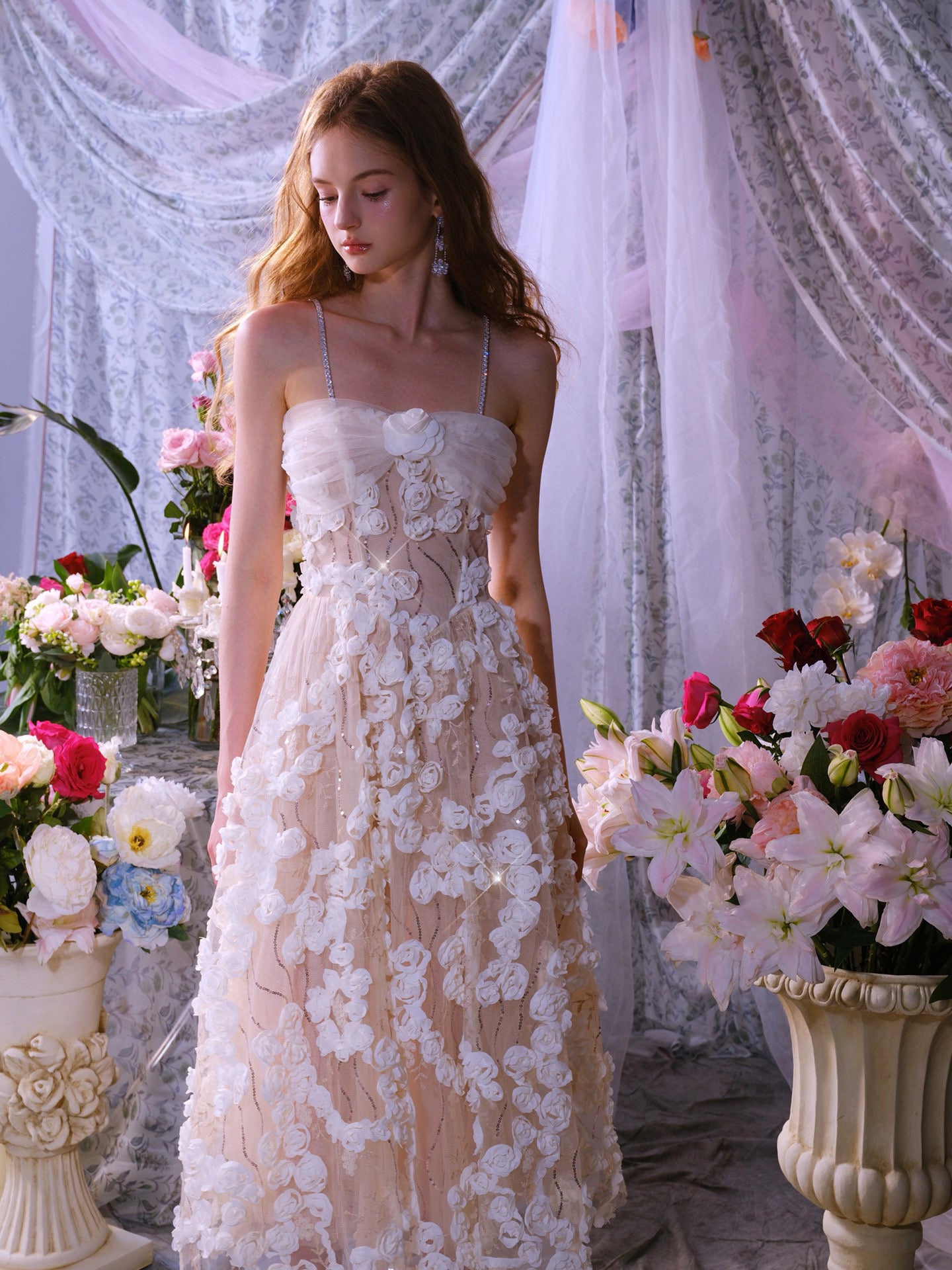 WARDROBE BY CHEN White wedding mini dress