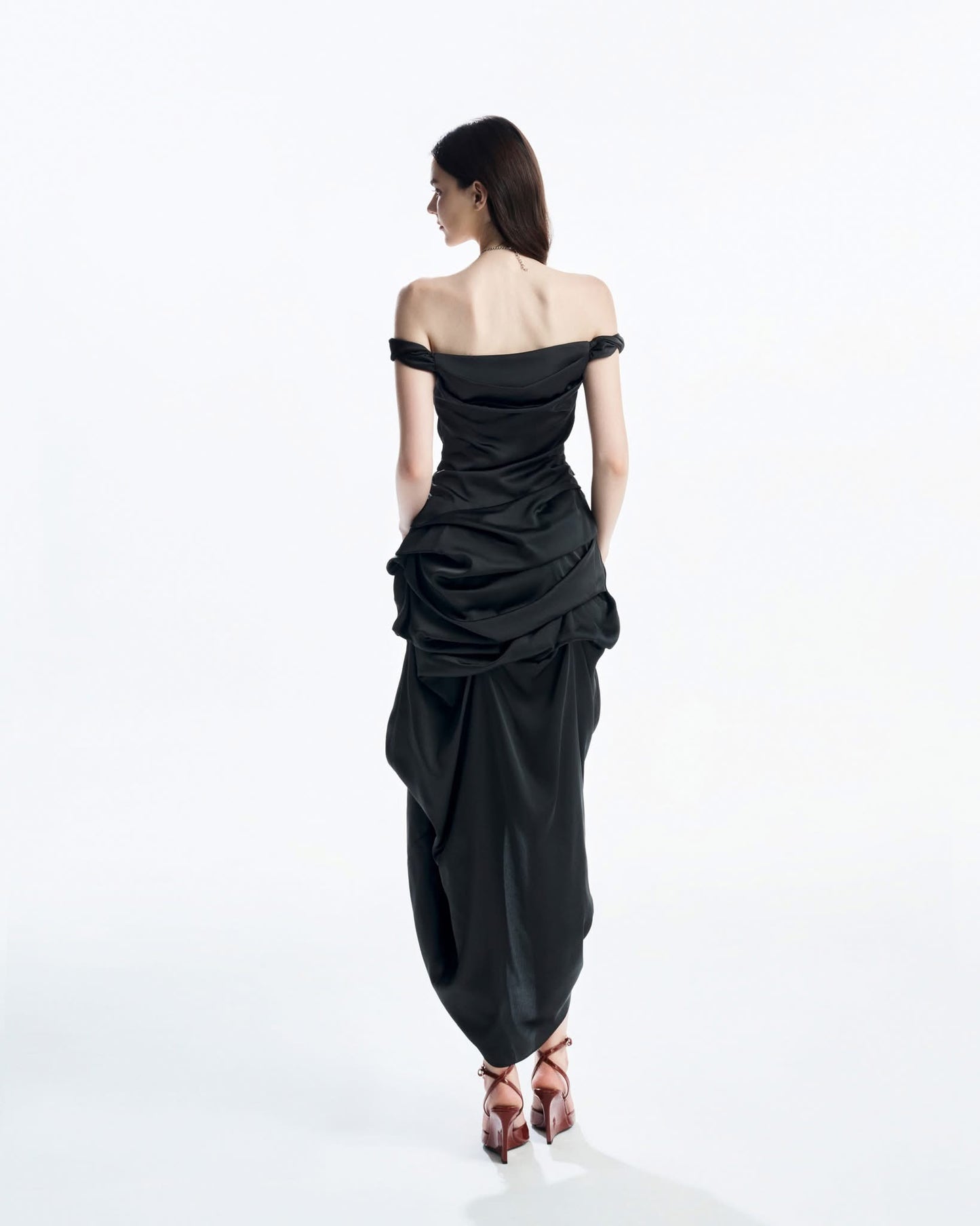 MUSTHAVE Black Midi Dress
