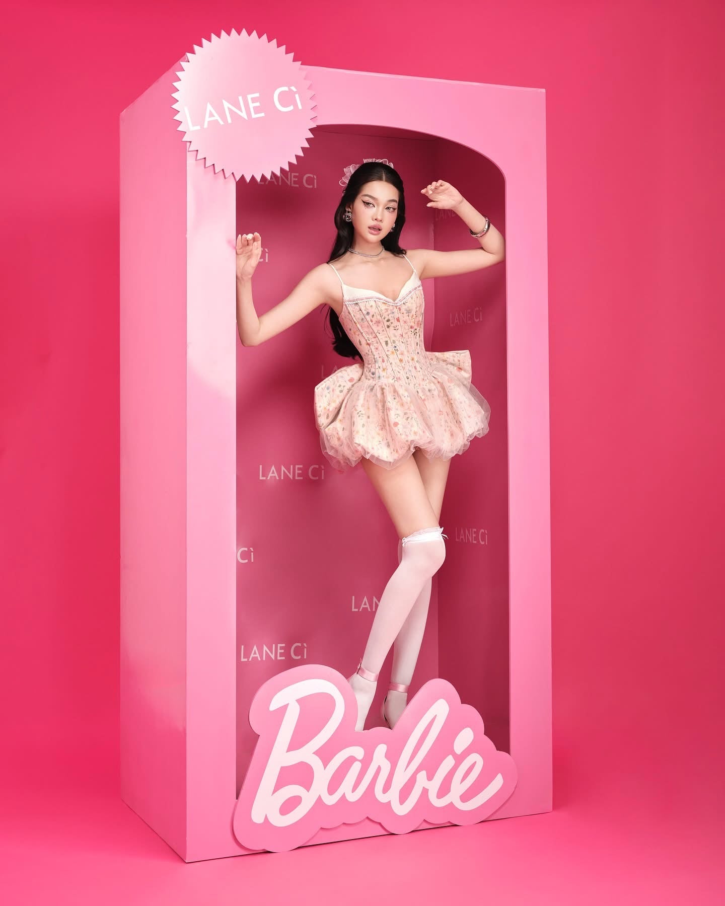 LANE CI Pink Casie Set