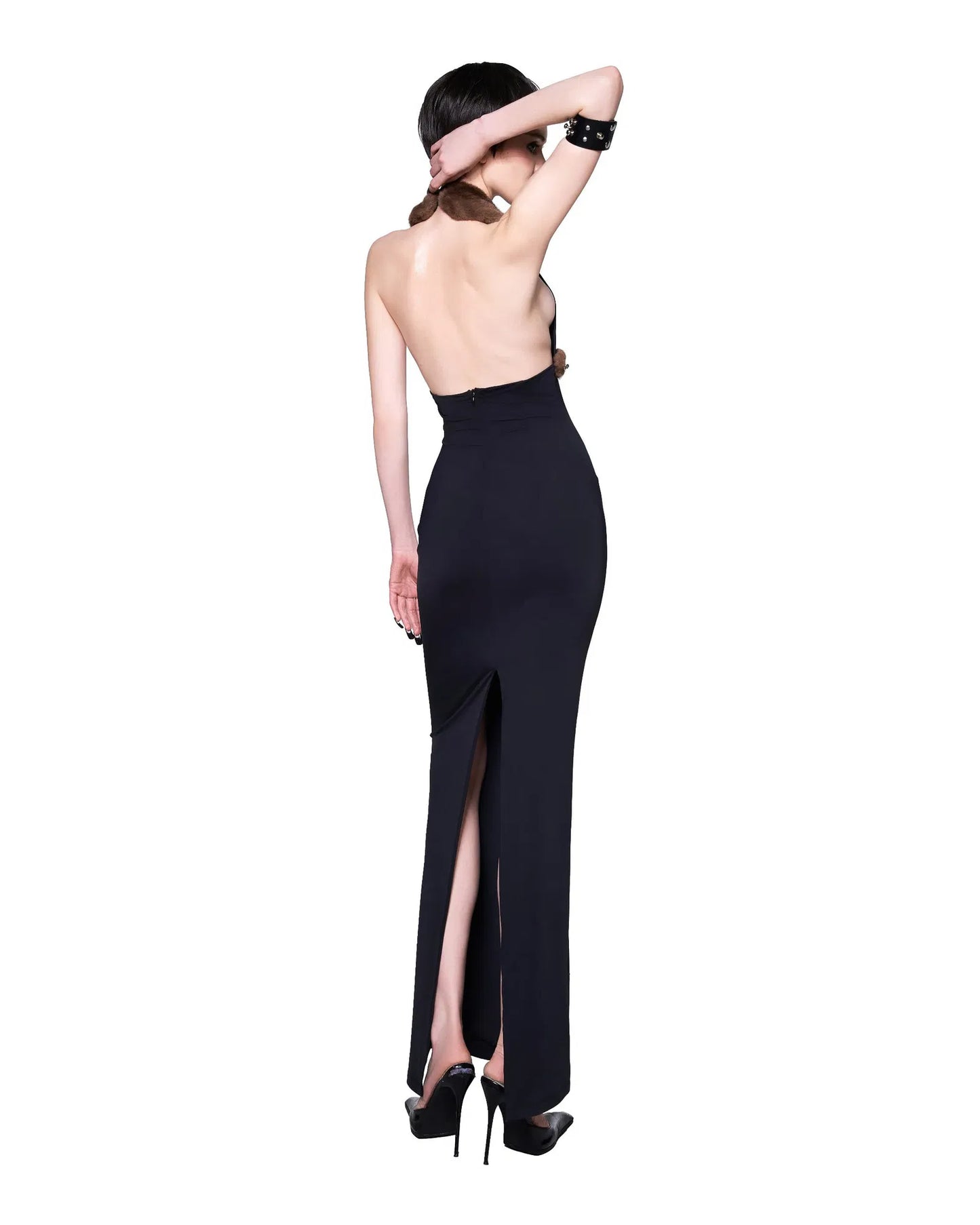 LSOUL BLACK LESSA MAXI DRESS