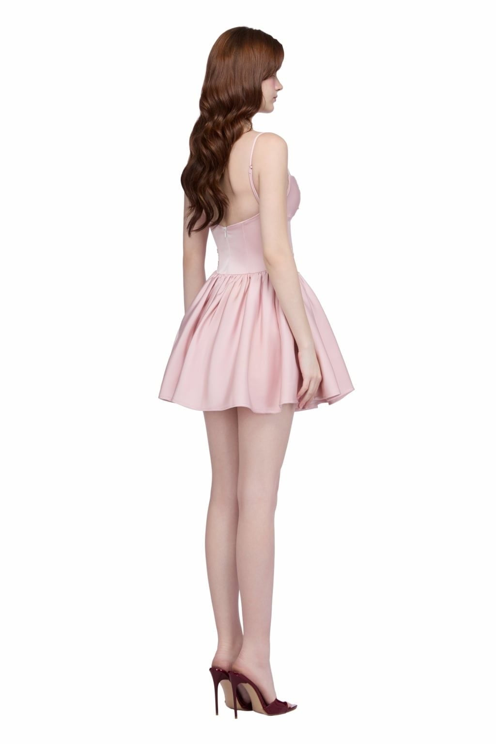 JUBIN Pink Monroe Mini Dress