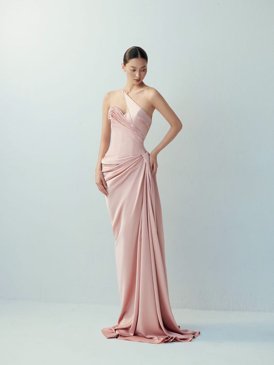 BYDI Elegant Vacation Pink Lyra Maxi Dress