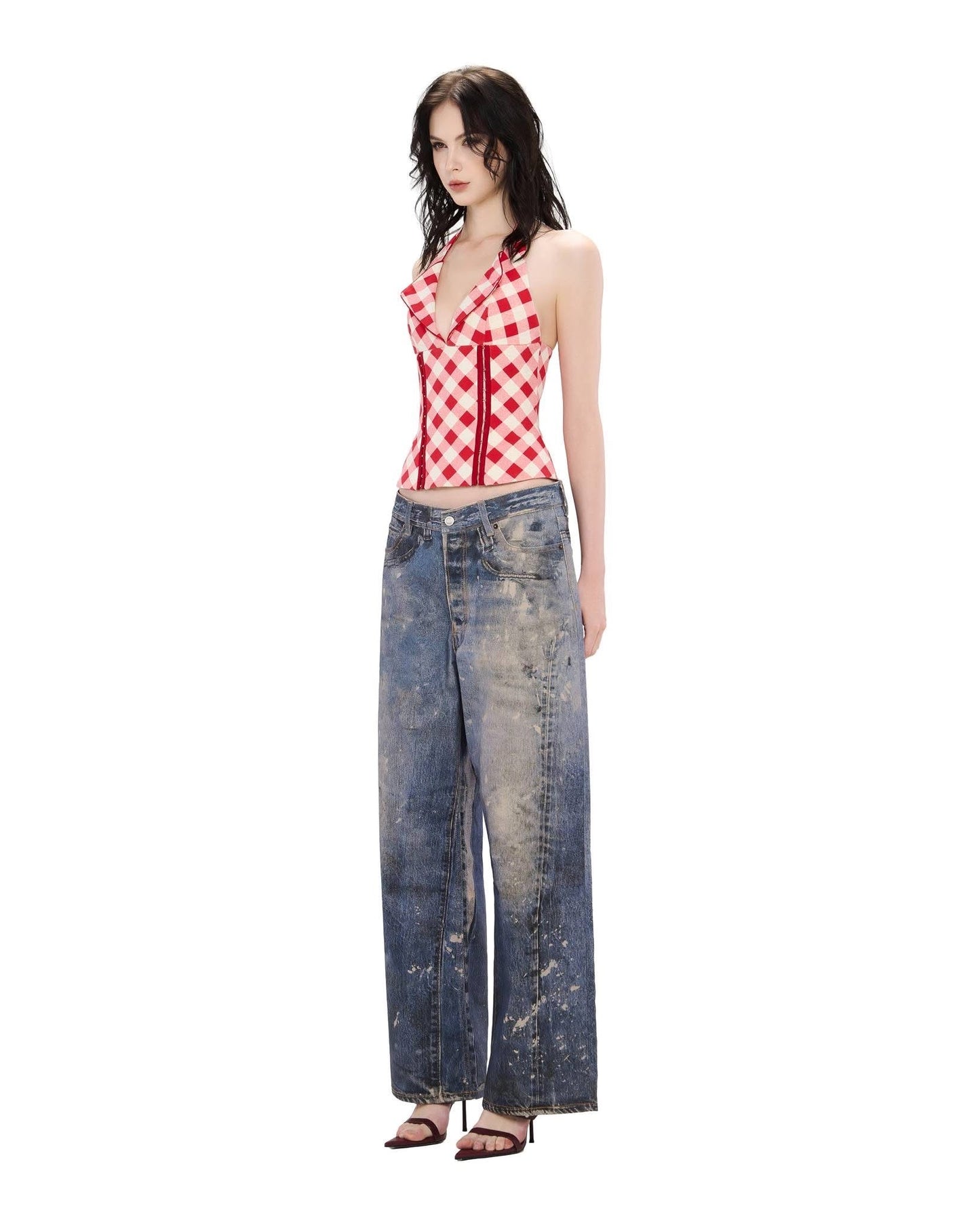 LSOUL Red Uzi Top