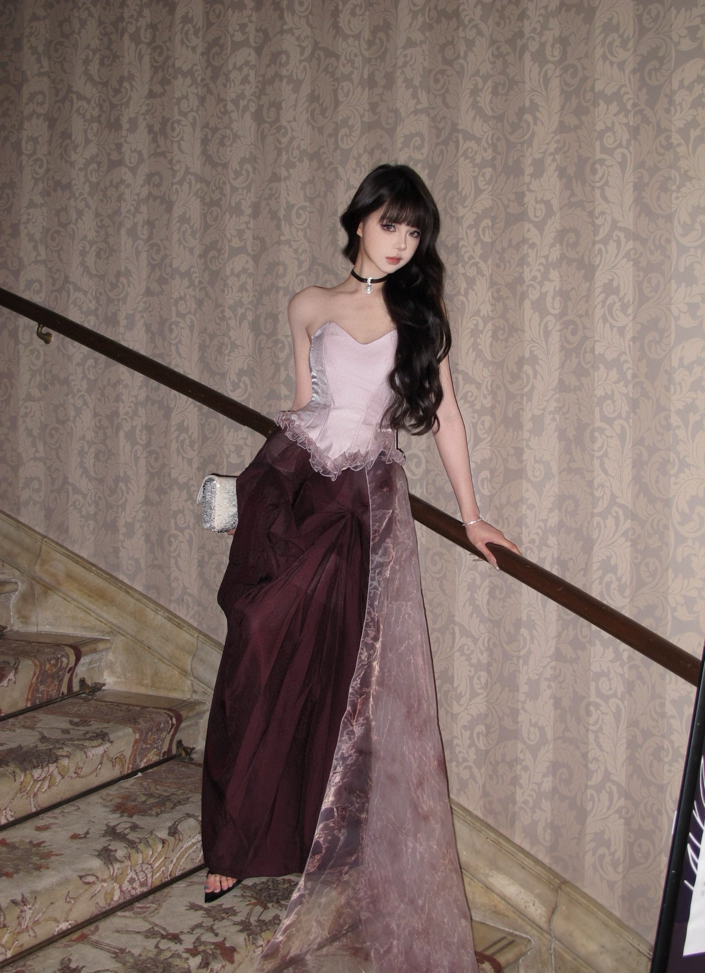 CROWCREW Purple Maxi Dress