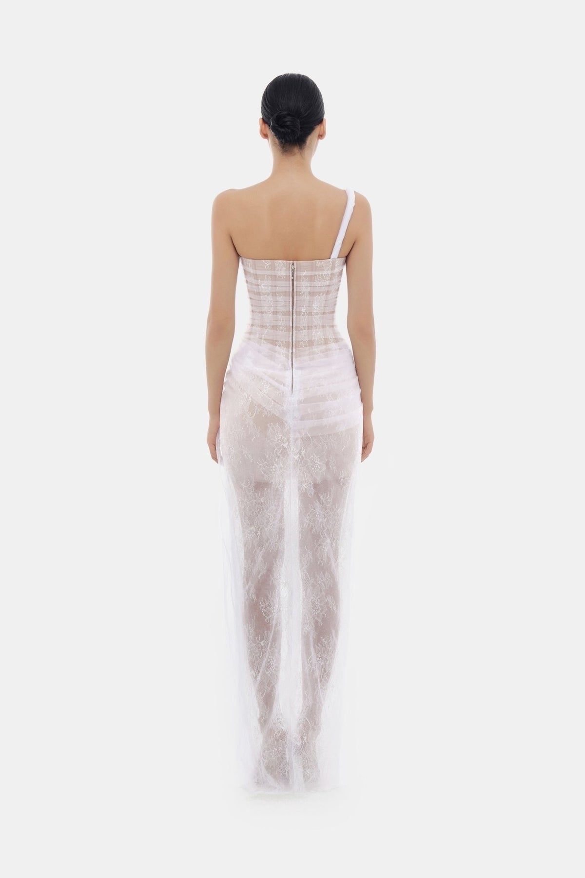 MONTSAND Nude Mara Maxi Dress