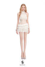 BY JENNY White Elara Mini Dress