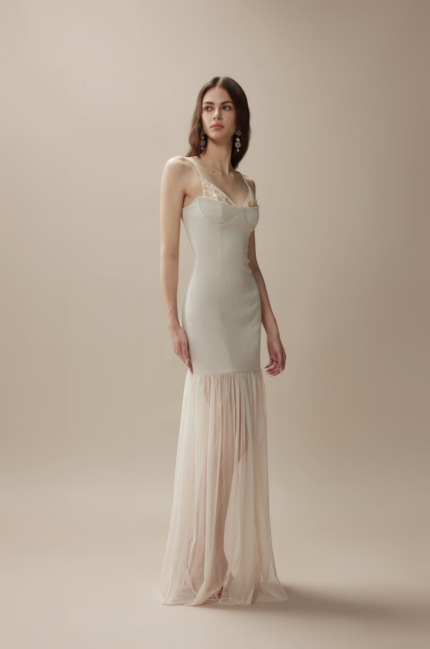 FA SOGNO White Maxi Dress