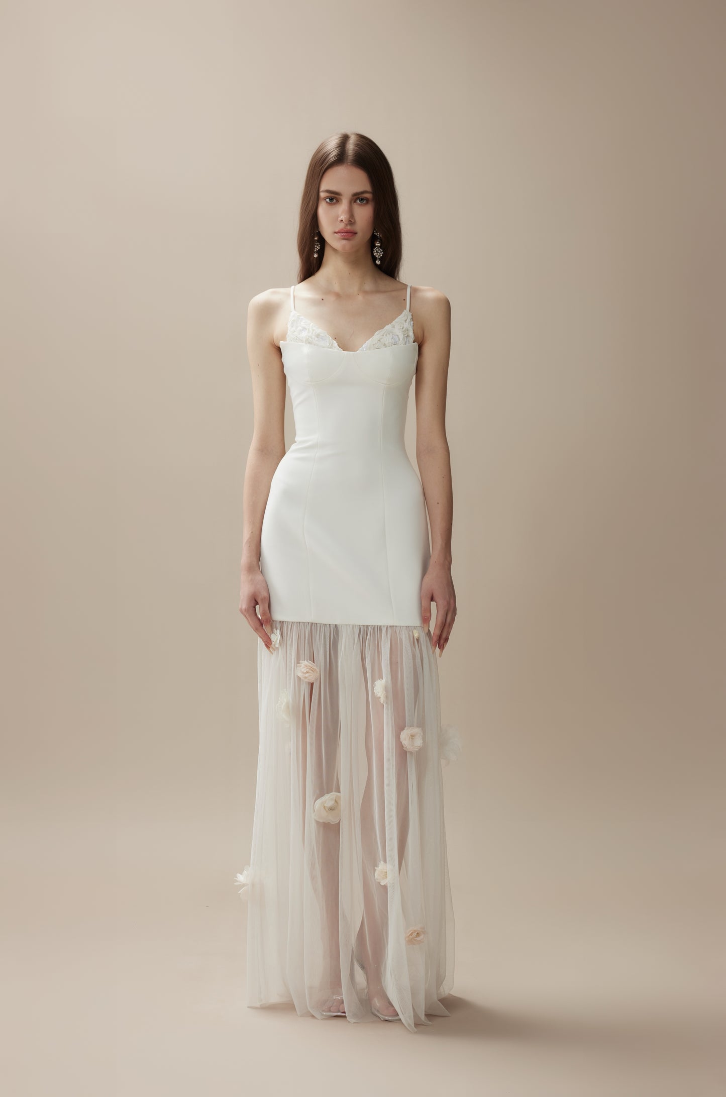 FA SOGNO White Maxi Dress