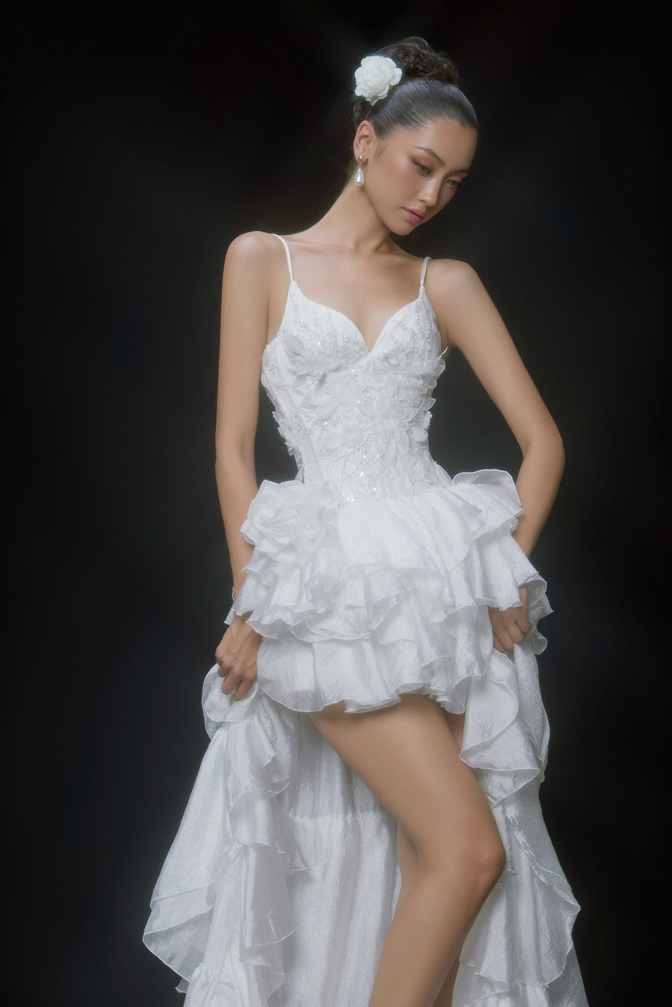 MAEL FEMME Sexy Vacation White Millie Top & Rova Skirt