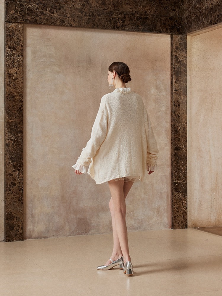 Fa sogno White Cozy Jacket