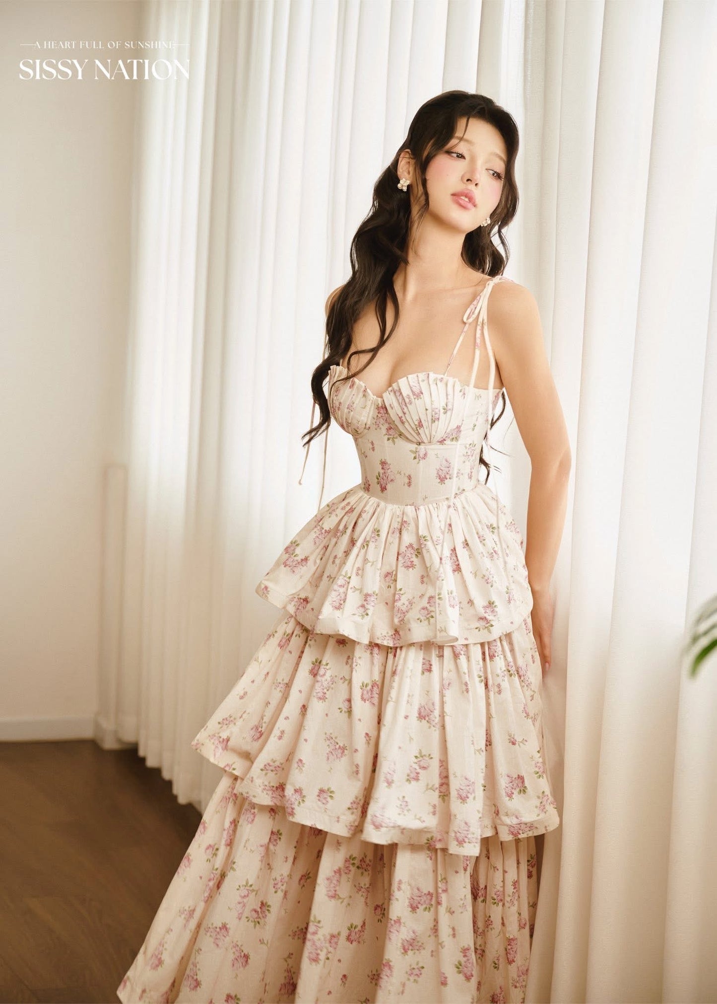 SISSY NATION Floral Sweet Our Melody Maxi Dress