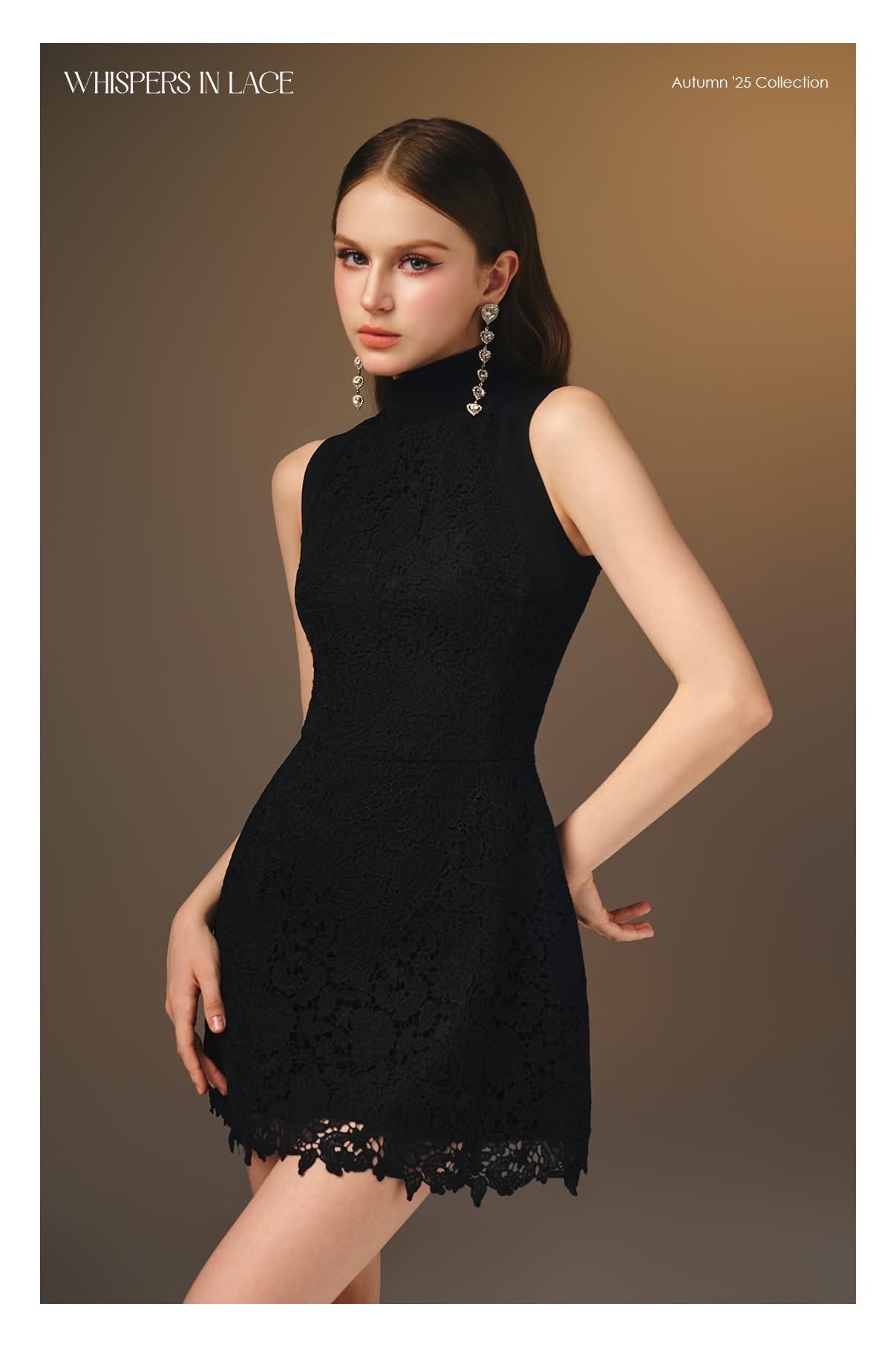 XIPI Black Elegant Lovisa Mini Dress