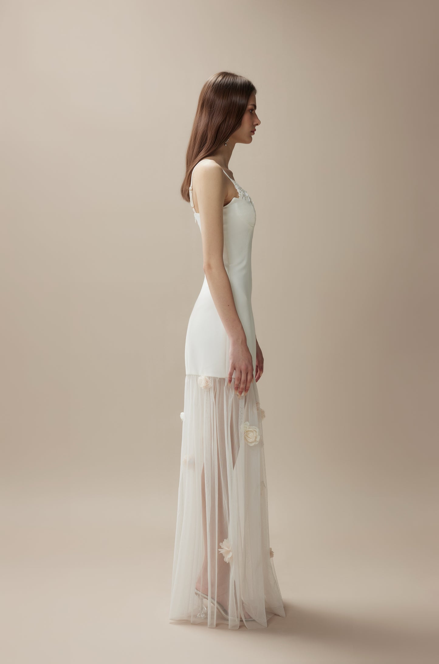 FA SOGNO White Maxi Dress