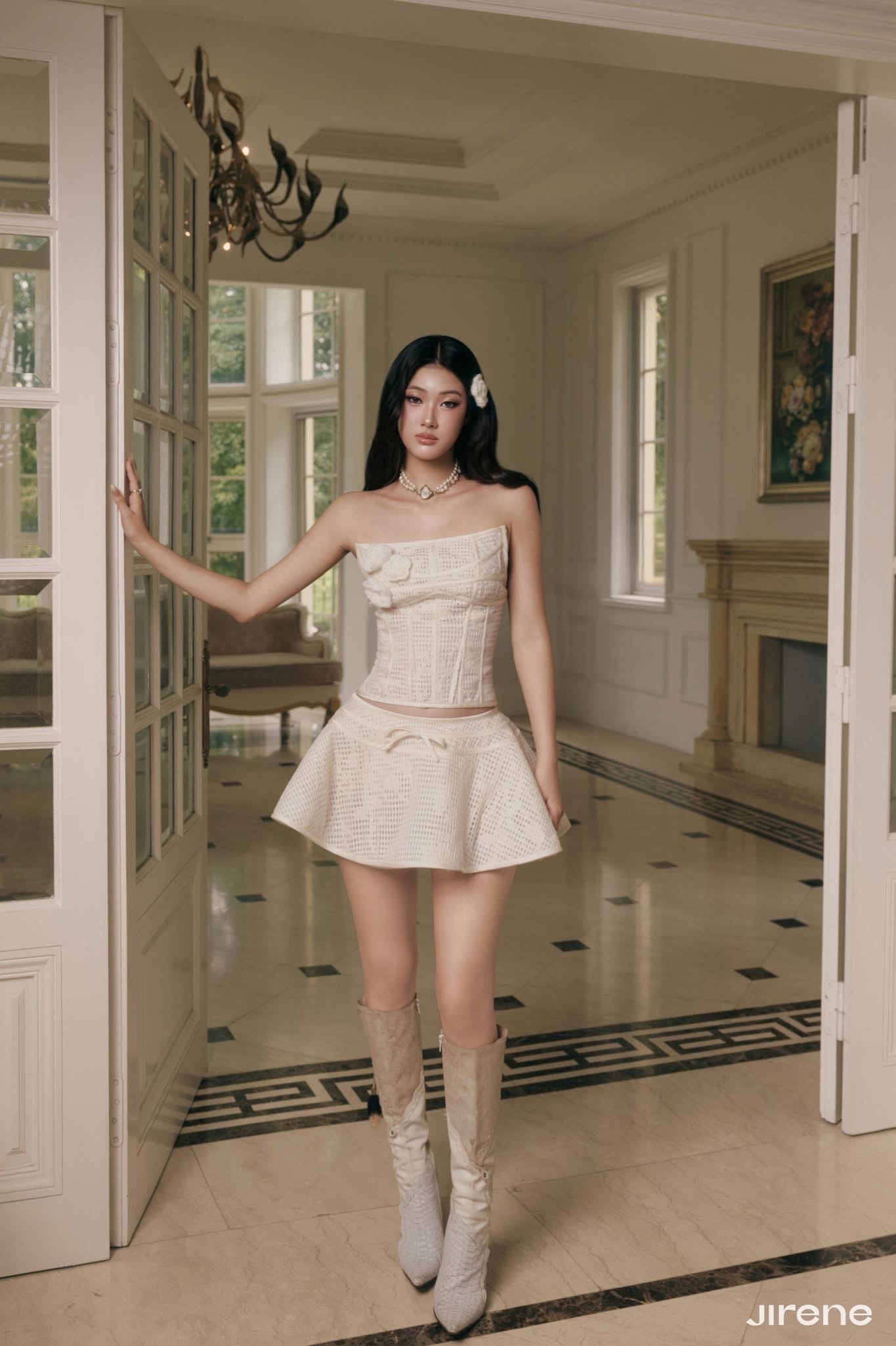 JIRENE White Charmer Set