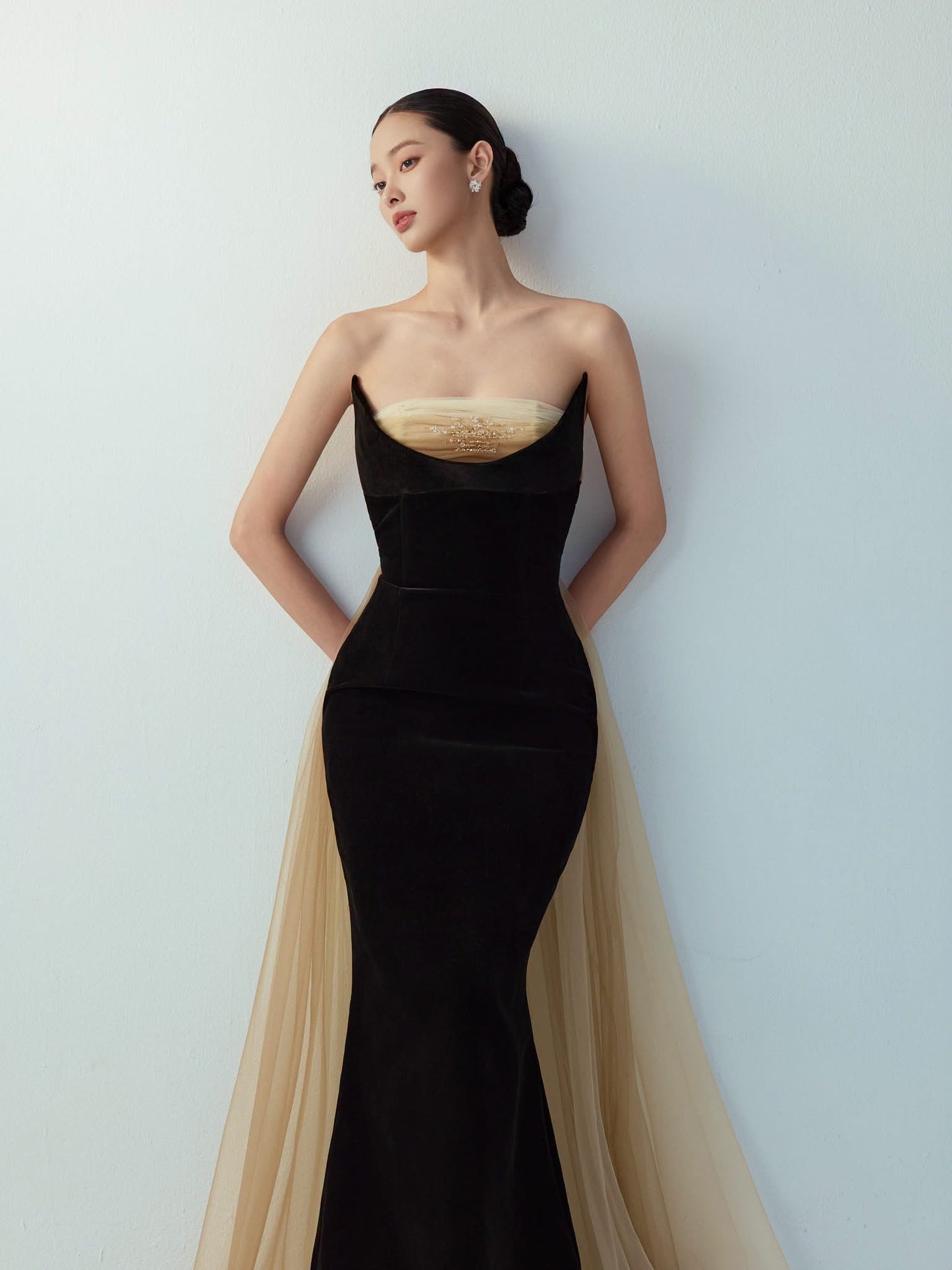 BYDI Elegant Vacation Black Claire Maxi Dress