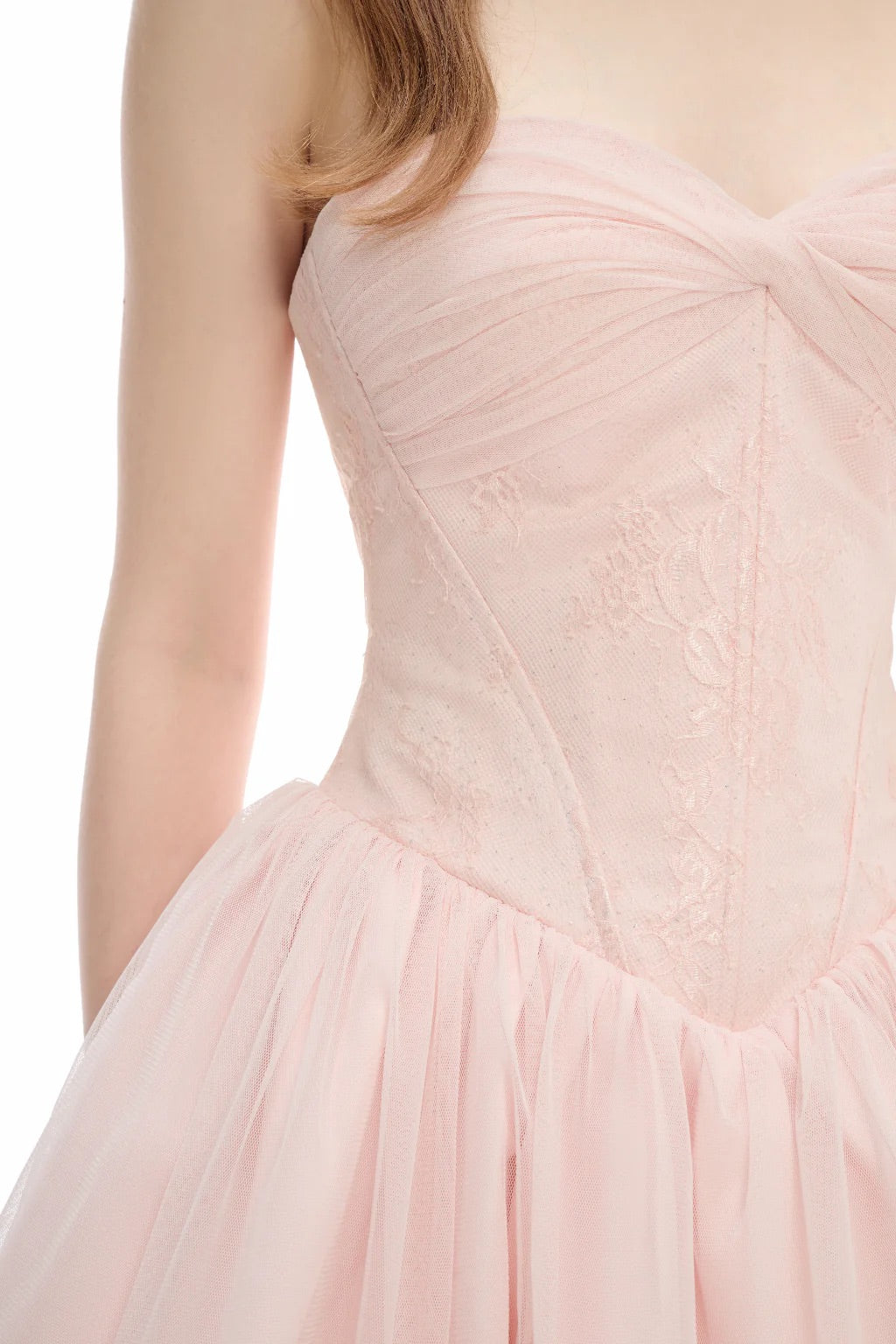 JUBIN Pink Baby Mini Dress