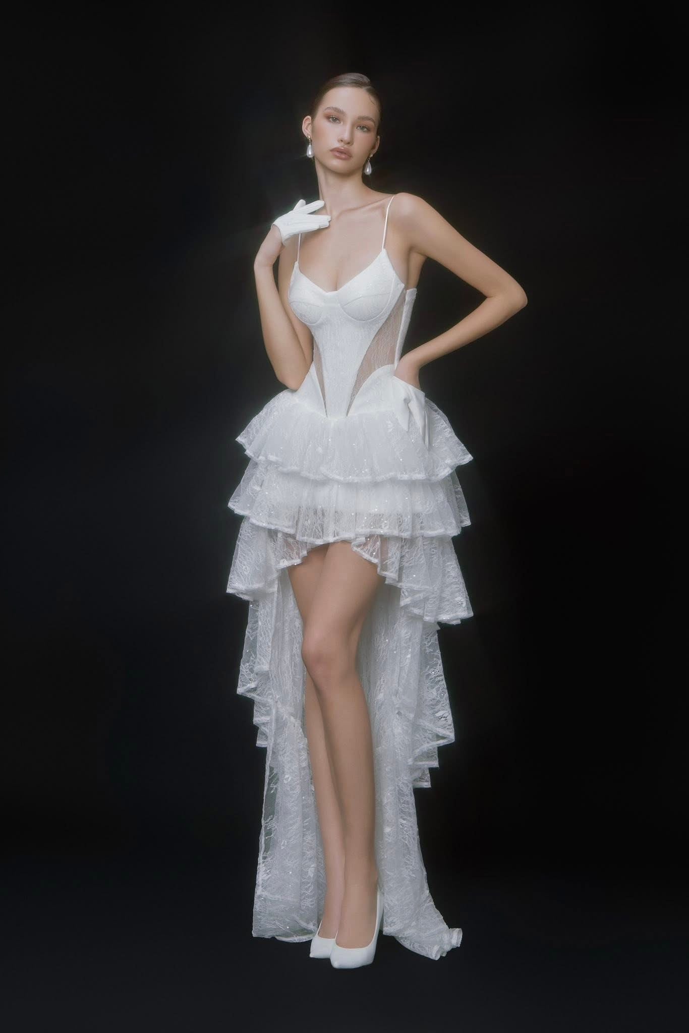 MAEL FEMME Sexy Vacation Red Rylina Maxi Dress