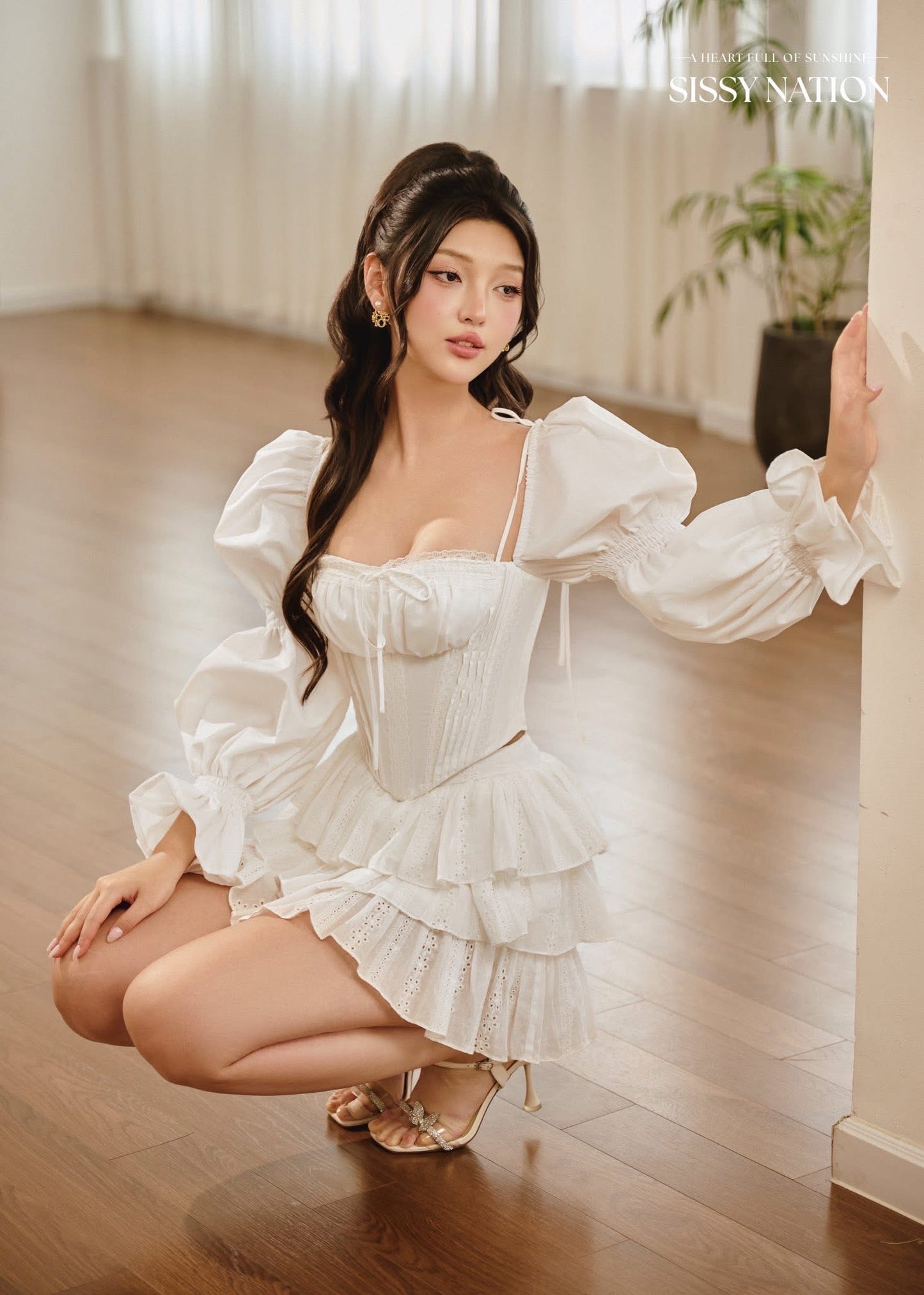 SISSY NATION White Sweet Layla Top