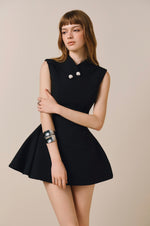 Black Debby Mini Dress