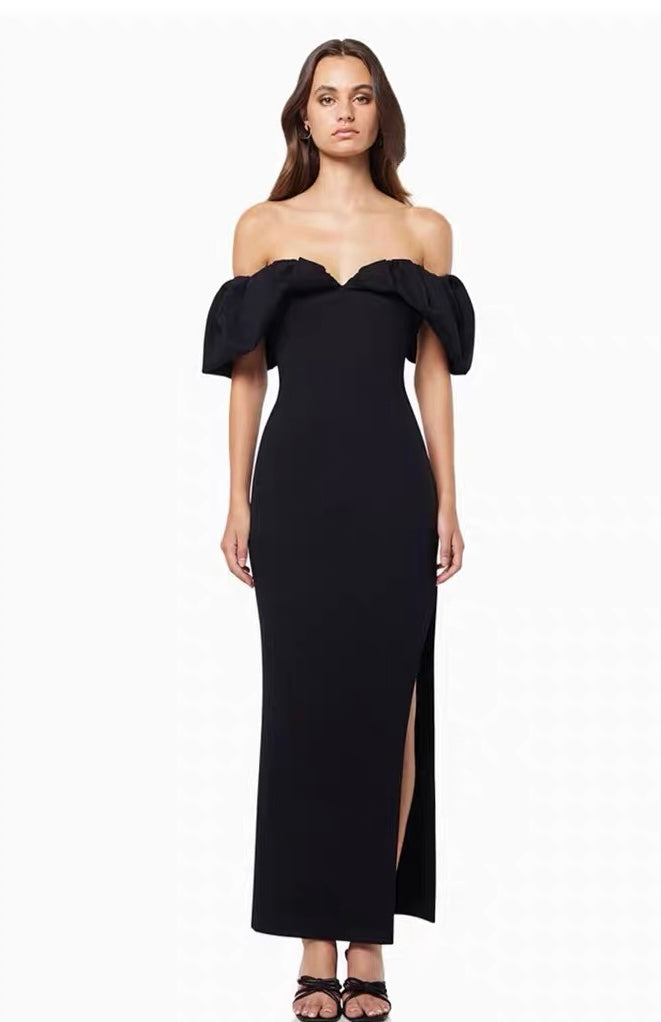 ELLIATT Strapless Dresses Black Gowns Maxi Dresses