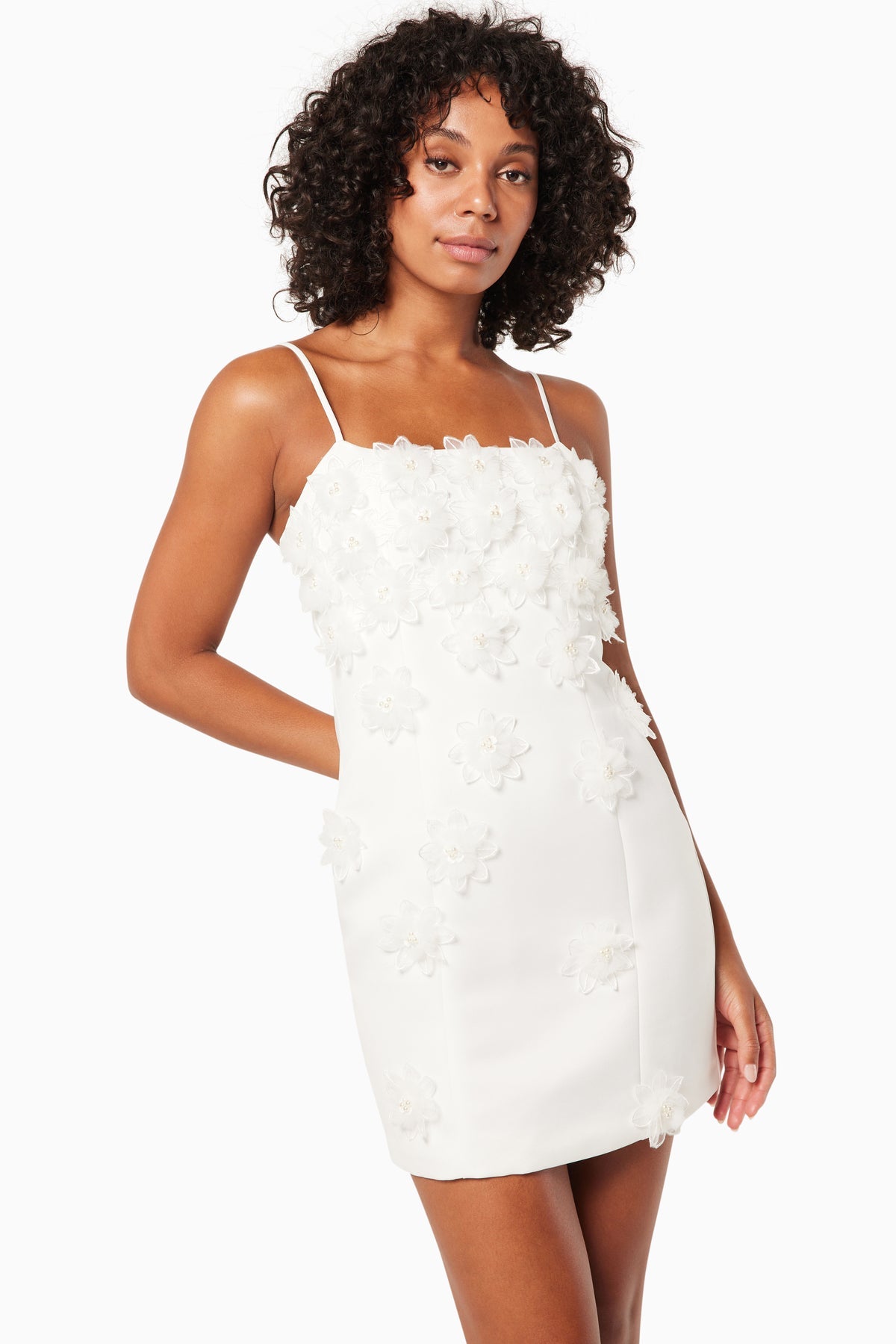 ELLIATT WHITE SUTTON MINI DRESS