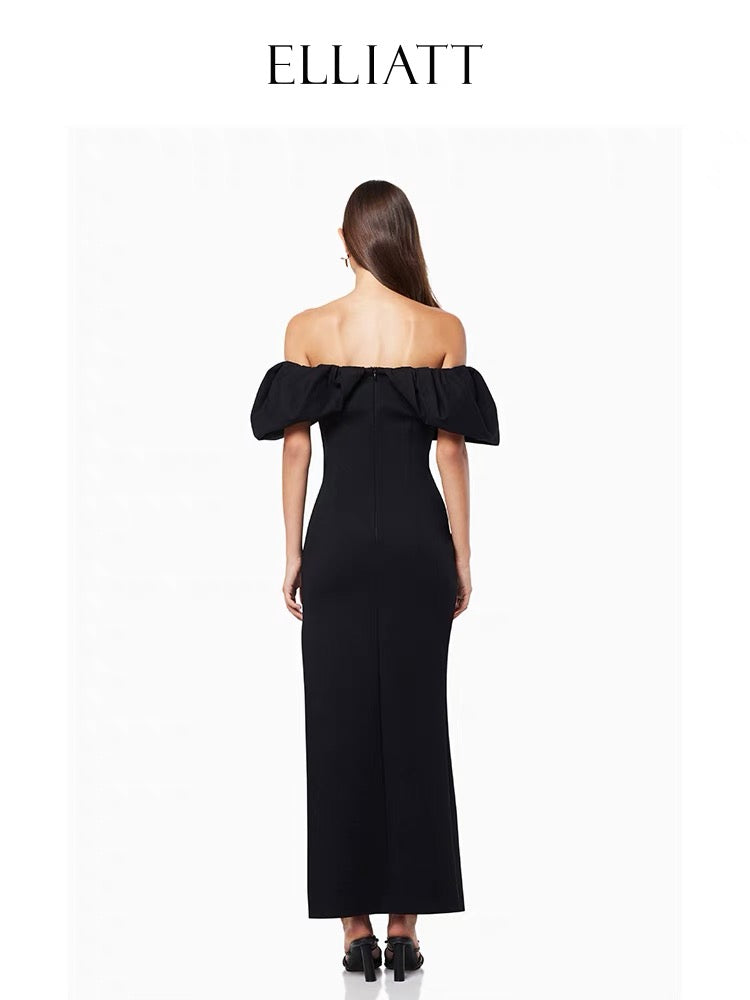 ELLIATT Strapless Dresses Black Gowns Maxi Dresses