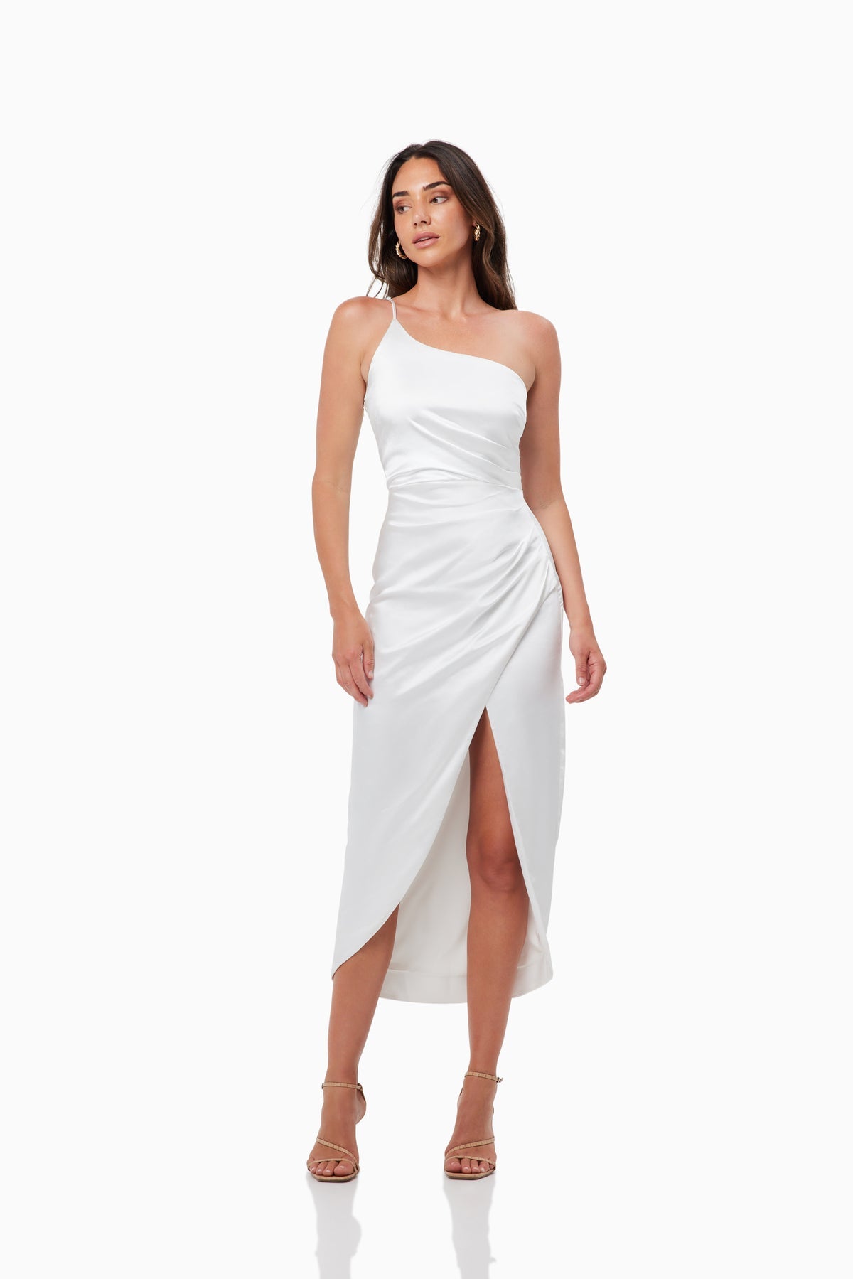 ELLIATT WHITE ISABELLE MIDI DRESS