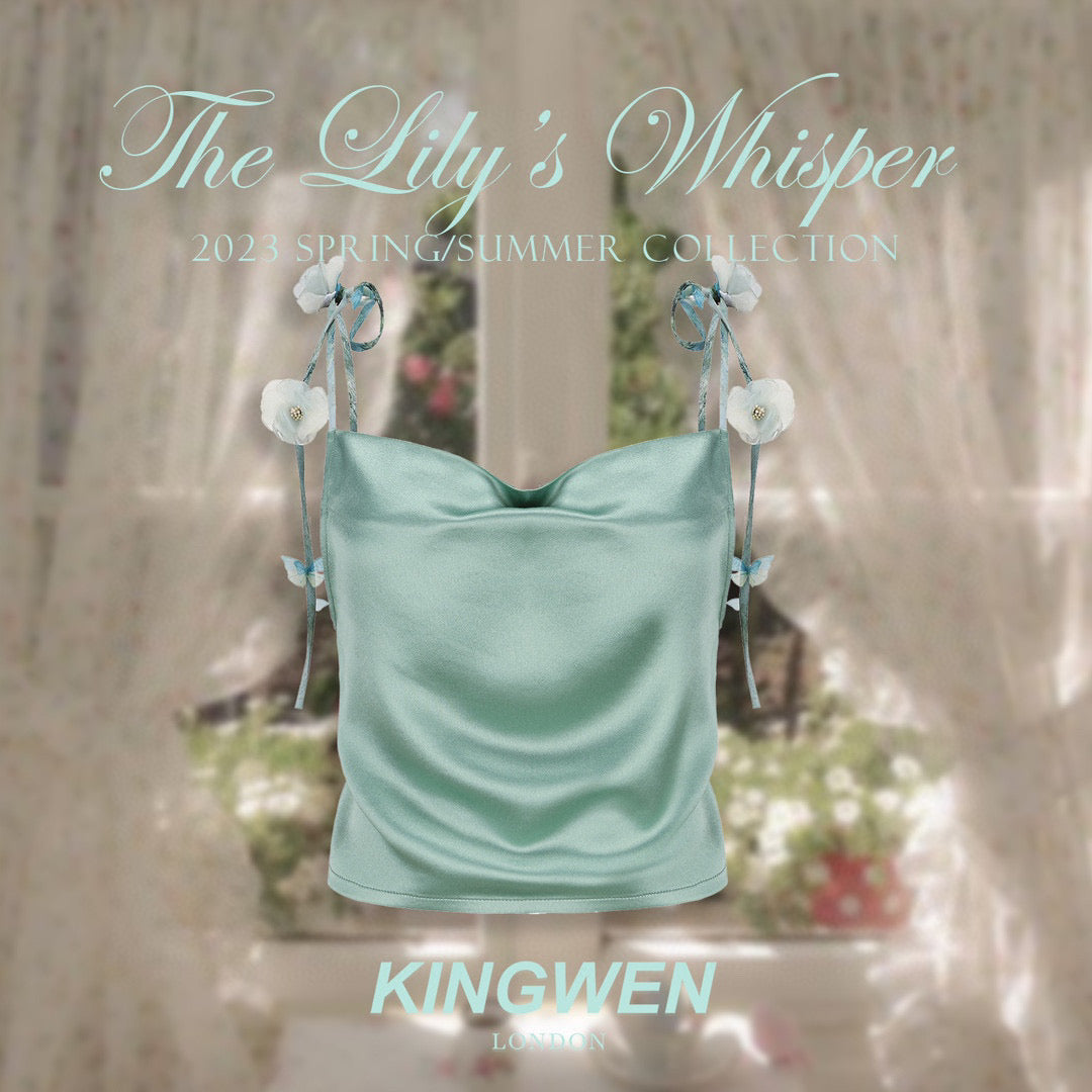 KINGWEN 多色花卉吊带背心