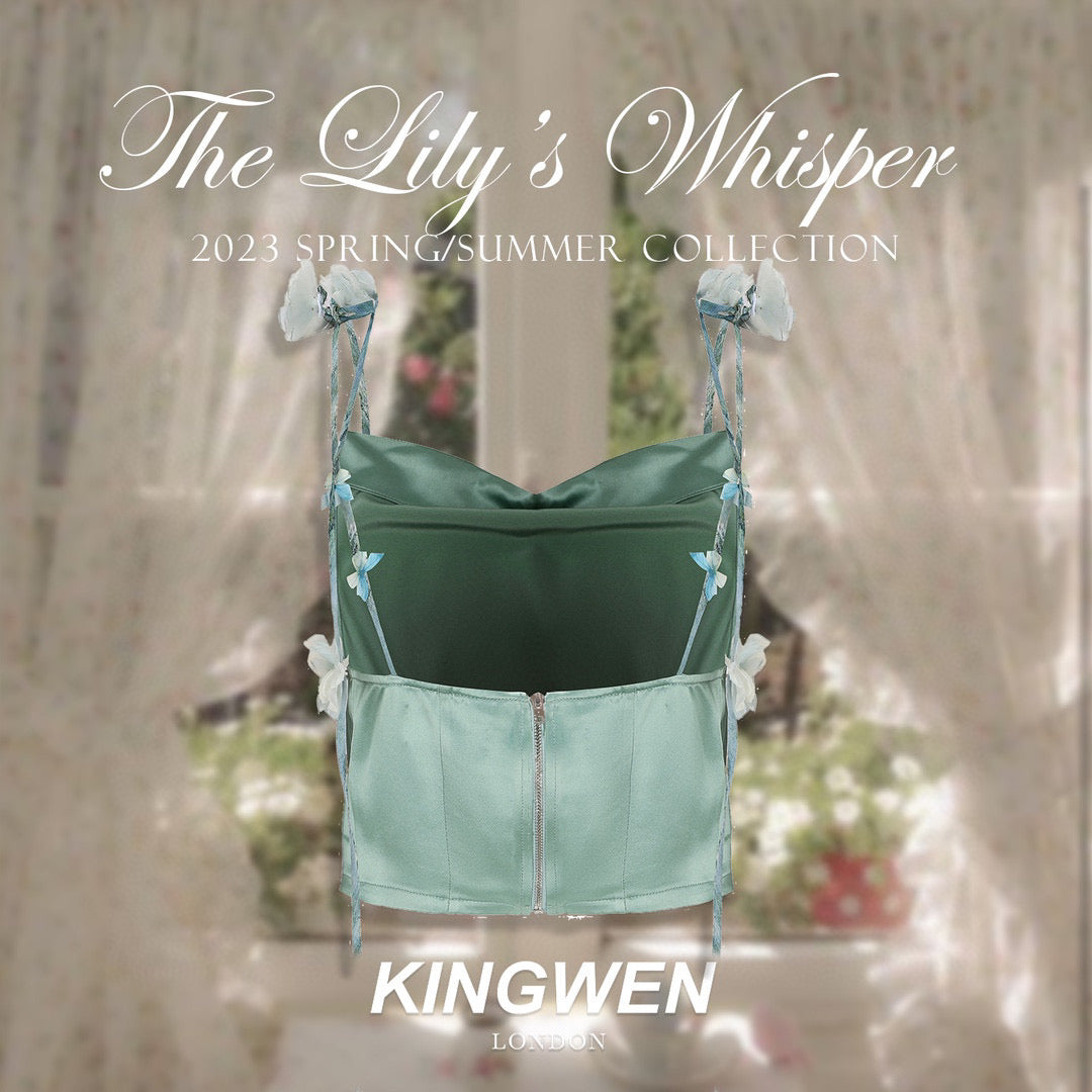 KINGWEN 多色花卉吊带背心