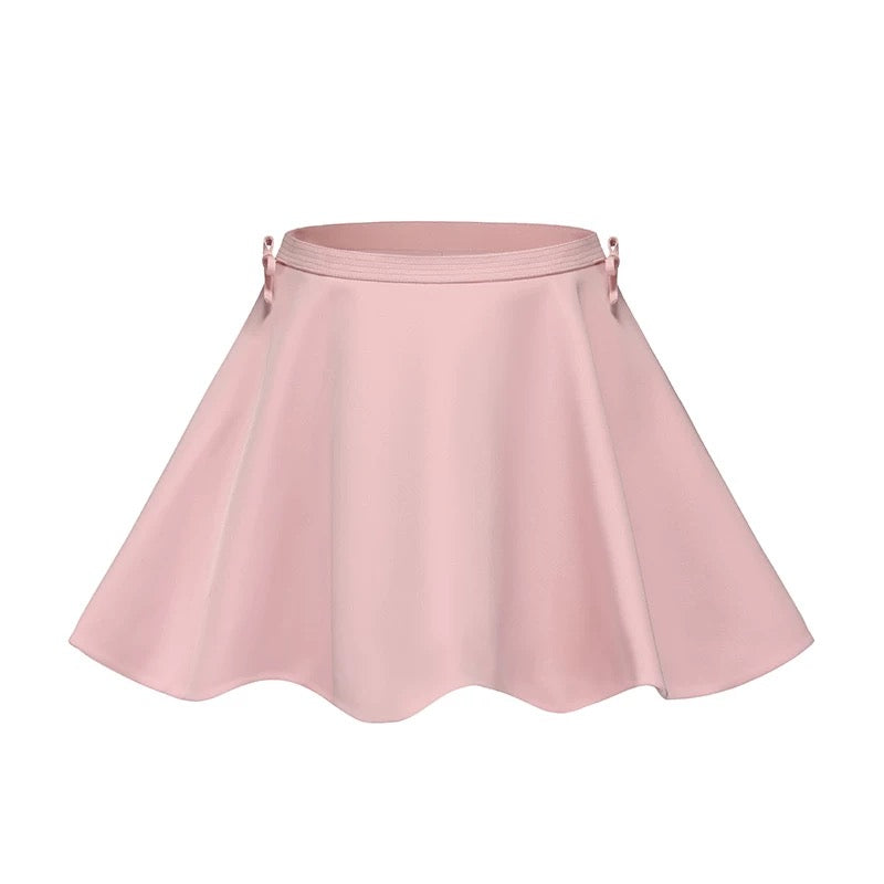 Nana Jacqueline Pink Bow Jacket Mini Skirts